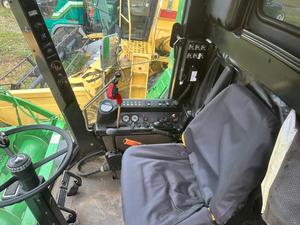 Cosechadora de granos S770 con tracción en las ruedas 4x4 barata, maquinaria agrícola, cosechadora combinada de granos de arroz, maíz y trigo usada - Product Image 5