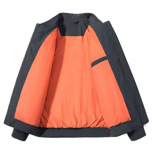 Vente en gros de vestes avec logo personnalisé, blouson d'aviateur slim fit de qualité imprimée et stylé à tissu respirant pour hommes - Product Image 3
