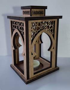 Premium Wooden <b>Ramadan</b> <b>Decor</b> With Polished Texture Designed For Elegant Homes And Holy Month Events - Product Image 5