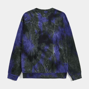 Slim fit Tie Dye sudaderas New Street Wear 2025 personalizado Simple cómodo Tie Dye impresión hombres sudaderas servicio OEM - Product Image 6