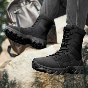 Bottes de moto antidérapantes imperméables équipement de protection de motard résistant à l'usure botte de motocross pour l'équitation d'hiver - Product Image 4