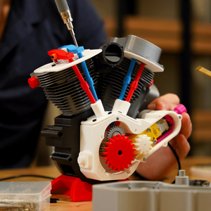 Kit Educativo 005, Componentes del Modelo de Motor para el Aprendizaje y la Descubierta - Product Image 1