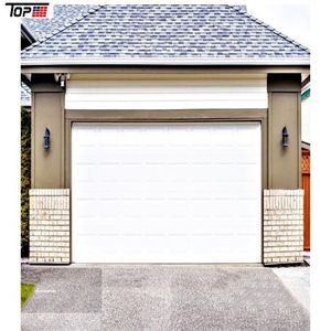 <span class=keywords><strong>Porte</strong></span> <span class=keywords><strong>de</strong></span> <span class=keywords><strong>garage</strong></span> sectionnelle automatique à commande à distance, moderne, en bois grainé, rectangulaire, avec quincaillerie, moteur, étanche, prix d'usine - Product Image 3