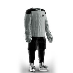 ชุดฮ็อกกี้น้ำแข็งของผู้ชายสำหรับผู้ใหญ่ชุด2024ออกแบบได้ตามต้องการ - Product Image 5