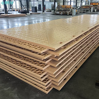 Tapis temporaires composites robustes en HDPE/UHMWPE, adaptés aux parkings, au trafic de véhicules lourds et à la protection des pelouses