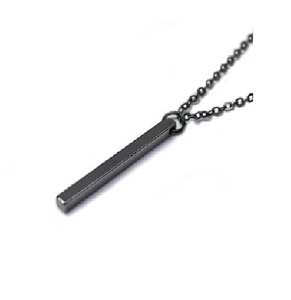 Luxe Pvd Acier Inoxydable Plaques Vierges Pendentif À La Mode Fine Bijoux De Mode Colliers Unique Punk Femme pour Femmes - Product Image 5