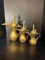 Kuningan Berlapis Emas Kualitas Tinggi Arab Kopi Dallah