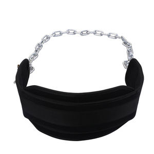 Custom Logo Printing Available <b>Heavy</b> <b>Duty</b> Professional Protection Weight Lifting Dipping Neoprene Dip Belt Steel <b>Chain</b> for Dips - Product Image 5