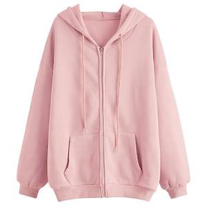 Sweat-shirts à capuche pour hommes en coton 100% lourd et léger, motif uni, basiques, coton mélangé, streetwear d'automne, fermeture éclair intégrale - Product Image 1