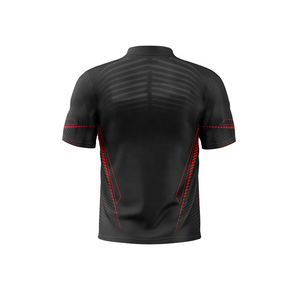 Veste de baseball à manches courtes pour hommes, tenue de sport personnalisée avec fermeture éclair respirante pour adultes - Product Image 6