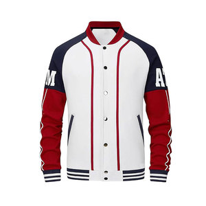 Chaqueta Varsity de Invierno, Bordado de Alta Calidad, Ropa Exterior Casual para Hombre, Estilo Urbano, Súper Suave, Ecológica, Venta al Por Mayor, Personalizable, Último Modelo - Product Image 2