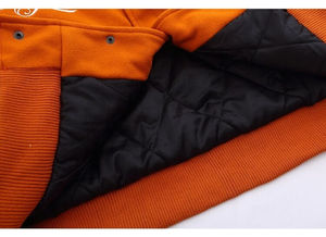 Concevez votre veste Letterman corps en laine manches en cuir chenille broderie Patch Vintage Varsity Bomber veste pour hommes - Product Image 2