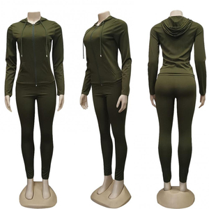 Conjunto Deportivo para Mujer, Estilo Nuevo, para Correr y Trotar, Transpirable, de Secado Rápido, Ligero, con Capucha, de Alta Calidad, para Fitness - Product Image 5