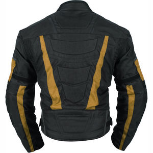 Nueva chaqueta de carreras de moto de cuero genuino para hombre 2025 exigible - Product Image 4