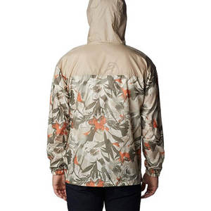 Veste coupe-vent d'hiver imperméable à motif personnalisé pour hommes avec capuche respirante de style de rue pour la randonnée - Product Image 3