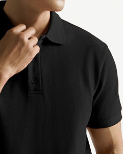 Chemise à manches courtes pour hommes Design minimaliste Impression tricotée Spandex/Polyester Respirant Taille personnalisée Routine - Product Image 5