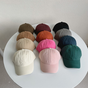 Casquette de baseball unisexe à 5 panneaux, couleur unie personnalisée, réglable, en coton respirant, imperméable, casquette de papa, logo brodé disponible - Product Image 3