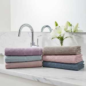MYT-EX Serviette de bain d'hôtel extra large en tissu éponge tissé 100% coton turc, motif moderne, 95x150cm, 550 GSM, super absorbante - Product Image 4