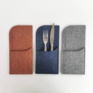 Porta Cubiertos de Cuero de Lujo, Resistente, Reutilizable, Organizador de Utensilios, Impermeable, a Prueba de Golpes, Sostenible, para Uso en la Cena - Product Image 1