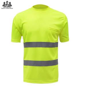 T-shirt de travail durable 100% coton OEM |   Tissu en toile renforcée |   Vêtements industriels |   Séchage rapide et écologique |   Commandes en gros - Product Image 1
