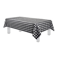 Exportateur Qualité Unique Design Personnalisé Design Pur Coton Brodé Nappes De Fête De Mariage