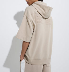 Ropa de calle personalizada Peso pesado 100% Algodón Cuello redondo Jersey de gran tamaño Sudaderas con capucha de invierno Sudadera para hombres - Product Image 4