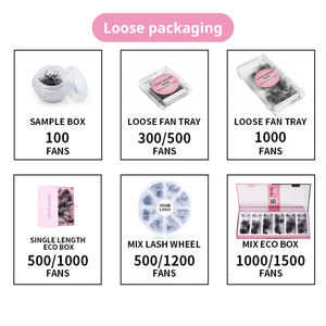 Chất lượng cao PREMADE Lash người hâm mộ Hàn Quốc PBT sợi lỏng lông mi mở rộng pointy cơ sở Mega khối lượng Lash công nghệ nguồn cung cấp bán buôn - Product Image 2