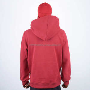 Sweat-shirt personnalisé à fermeture éclair complète pour hommes avec cagoule à capuche au design unique brodé pour l'hiver - Product Image 3