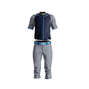 Ropa deportiva de béisbol de marca privada de diseño personalizado cómoda del fabricante, servicios OEM, de talla grande para hombre al aire libre - Product Image 2
