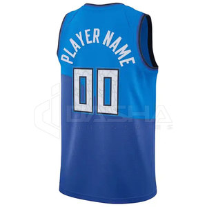 Camiseta de baloncesto personalizada, diseño de sublimación, logotipo bordado, camiseta de baloncesto de malla para hombre - Product Image 2