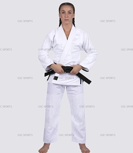 Kimonos de BJJ Unisex de Primera Calidad para Mujer, Hechos a Medida, Tejido Perlado, 450 GSM, 100% Algodón, Transpirables, Duraderos, de Secado Rápido, Múltiples Tallas - Product Image 2