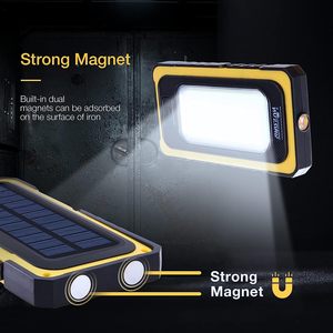 Torcia LED Solare Ricaricabile 10+5W 6500K 800Lm IP44 14,2x7,1cm (F-Bright 2423310) - Product Image 2
