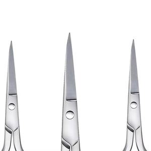 Ciseaux à cuticules en acier inoxydable de haute qualité, incurvés et pointus, pour une coupe précise, soins de manucure et de pédicure - Product Image 4