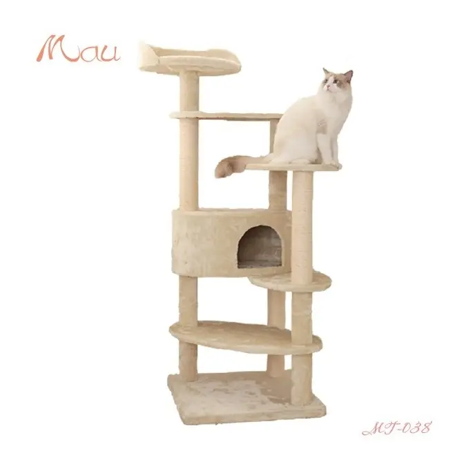 ריהוט מטפס בית מודרני חיות מחמד אביזרי מגדל עמוד גירוד חתול