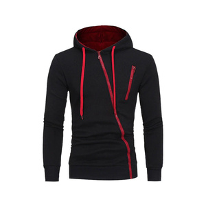 Sudadera con Capucha para Hombre, Gruesa, con Cierre Completo, de Algodón Combinado, Estilo Básico, Talla Grande, con Logotipo Personalizado, 500GSM, 100% Algodón, a la Moda - Product Image 1