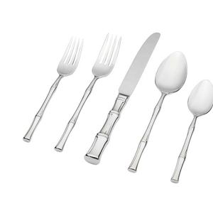 ชุดเครื่องใช้บนโต๊ะอาหารสำหรับร้านอาหารมื้อค่ำพร้อมช้อนชุบเงินทำจากสเตนเลสสตีลทนทาน - Product Image 1