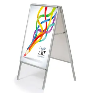 High Quality Stable Poster Board Snap Frame Pavement Sign