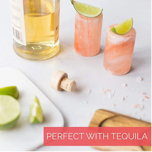 แก้วใส่เกลือหิมาลายันสีชมพูออกแบบได้ตามต้องการงานฝีมือจากธรรมชาติพร้อมภาชนะใส่เครื่องดื่มแบบหยาบขายส่ง - Product Image 5