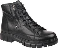 Bottes de marche montantes en cuir véritable VOYAGER 3978 à lacets, semelle intermédiaire antidérapante en EVA, chaussures automne-hiver
