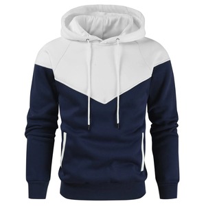 Hip Hop couleur unie surdimensionné mode sweats à capuche personnalisé blanc unisexe surdimensionné lourd 100% coton matériau de bonne qualité - Product Image 4
