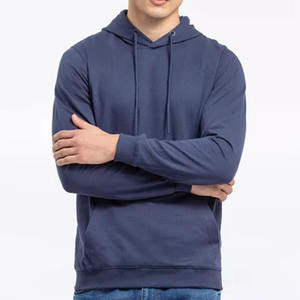 Sweat à capuche unisexe personnalisé de haute qualité en molleton 100% coton avec manches doublées en patchwork de grande taille, design respirant à séchage rapide - Product Image 4