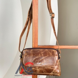 2025สินค้ามาใหม่ขายดีกระเป๋าสะพายไหล่กระเป๋าสะพายข้างหนังแท้แบบมีซิปกระเป๋าถือแบบมีสายคาดสำหรับผู้หญิง - Product Image 1