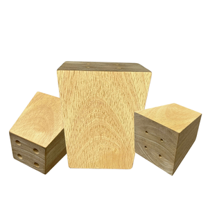 Pieds en bois antidérapants durables pour une installation facile pour les armoires d'extérieur Canapé-lit Production OEM pour le salon et la chambre à coucher - Product Image 4