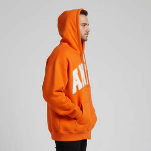 Fabricant vente en gros 500gsm poids lourd conception personnalisée vêtements de rue en détresse soleil délavé hommes sweats à capuche - Product Image 5