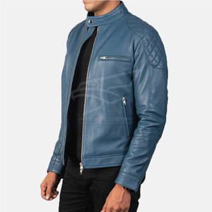 Venta caliente hombres ropa chaqueta de cuero nueva moda hombres chaqueta de invierno a prueba de viento chaqueta de cuero transpirable - Product Image 2
