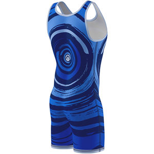 Venta al por mayor lucha camiseta personalizada nueva llegada sublimación Spandex lucha desgaste hombres lucha camiseta - Product Image 6