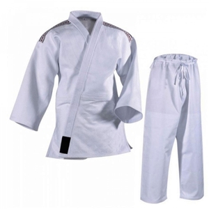 Kimono de Karate y Jiu Jitsu hecho a medida de la mejor calidad, uniforme de artes marciales liso al por mayor - Product Image 2