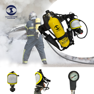 SCBA 6L 50-60min Feuerwehr ausrüstung In sich geschlossenes Atemgerät für Flucht geräte aus der Brand bekämpfung - Product Image 2