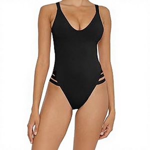 Plus Size Sleeveless High Stretch Bodycon Seamless Vintage Embroidery Sports Fitness Bodysuit Workout Women Gym One Piece Yoga - Product Image 1