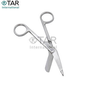 Tijeras para Vendajes Lister de Acero Inoxidable Personalizadas, Tijeras para Cortar Yeso de 14 cm, Instrumentos Dentales y Quirúrgicos Profesionales - Product Image 4